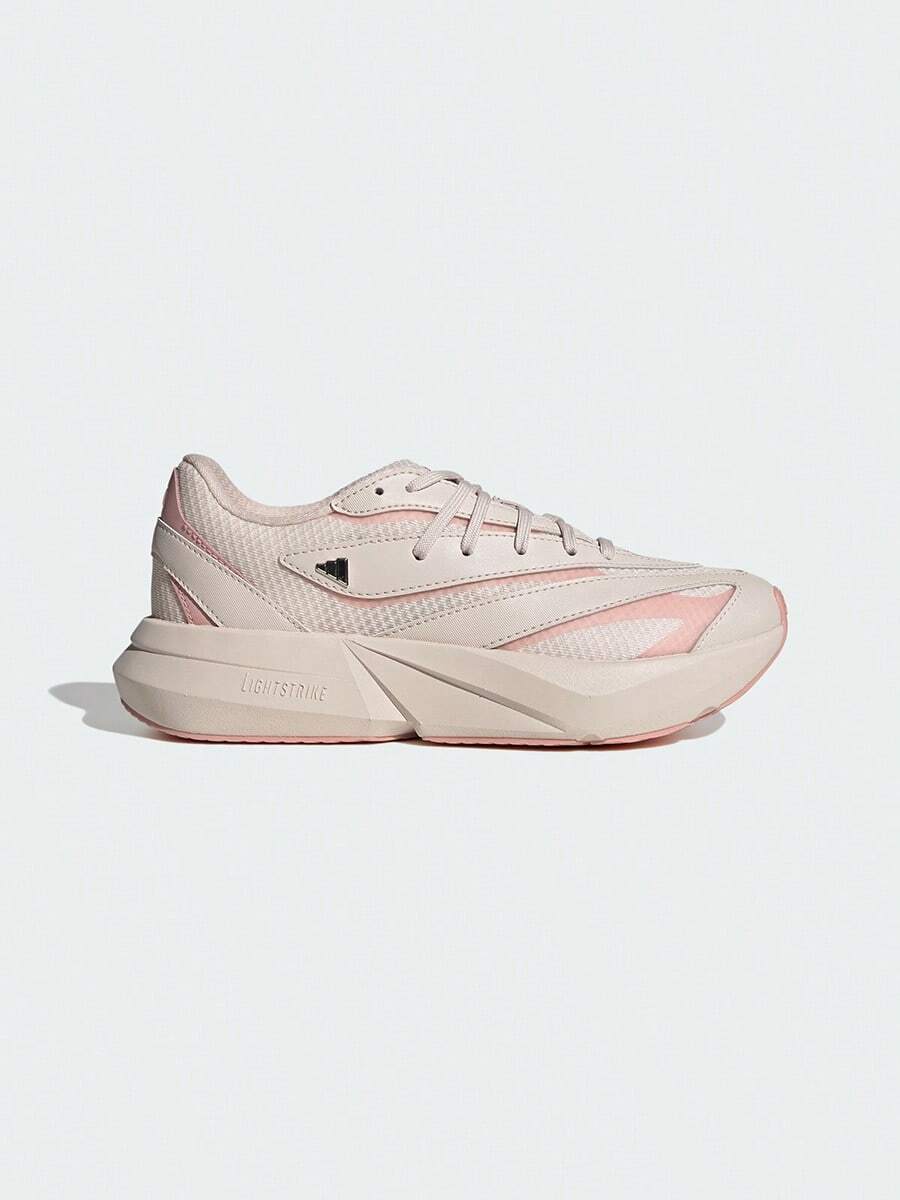 Adidas Sepatu Lari Kasual Wanita Ringan, Rendah, Nyaman, Berbahan Jala, Musim Semi/Musim Gugur, JR7335 - Miracle Quartz/Light Sesame Purple Pink - View 1