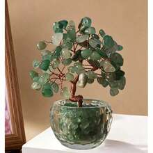 1PC Acrylic Flat Simulated Craft, New Small Green Crystal Tree Decoration, Christmas Table Decoration Gift, Home Decor, Kitchen Decor, Room Decor, Party Decor, Decorative Craft, Desk Ornament, Tabletop Decoration - 1PC - View 4