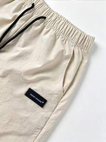 Hidkat Women's Spring/Autumn Sports Long Pants, Elastic Waistband With Drawstring, Adjustable Hem, Suitable For Daily Wear And Outdoor Hiking - Apricot - View 4