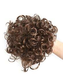 Naturally Voluminous Curls With An Adjustable Drawstring Hair Tie, Available In Multiple Colors. Stylish Updo Suitable For Everyday Wear. - Multicolor - View 16