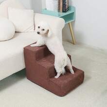 High Resilience, Easy-To-Clean Sponge Pet Stairs, Anti-Slip Fabric, Right-Angle Design, Easy To Use Up And Down, Protects Pet Joints, Multiple Sizes Availabledogs Stuff,Dog Ramp,Dog Bed - Multicolor - View 23