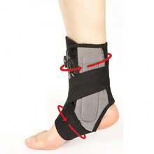 1pc Ankle Brace Support With Elastic Adjustable Lace Up Ankle Support For Men & Women - Multicolor - View 5