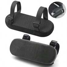 1 Pair Ergonomic Memory Foam Armrest Pads, Suitable For Office Chairs - Universal Elbow Support Pads, Relieve Pressure, Comfortable Armrest Covers, Suitable For Desk Chairs And Wheelchairs - Multiple Styles - View 14