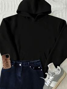 Women Sweatshirts & Hoodies - 黑色 - 查看 3