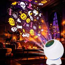 1 buah Lampu Proyeksi Pola Natal Halloween, Lampu Pesta Liburan, Berputar 360°, Cocok untuk Kamar Tidur, Ruang Tamu, Langit-langit dan Dinding Asrama, Dekorasi Suasana Langit Berbintang, Hadiah Ulang Tahun, Bertenaga USB - lampu proyeksi - View 5