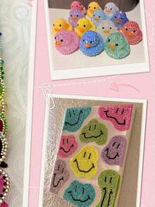 1440pcs Mixed Color Round Flat Back Rhinestones Resin Crystal Gems DIY Craft Decorations For Manicure Garment Phone Case Decor - Multicolor - View 7