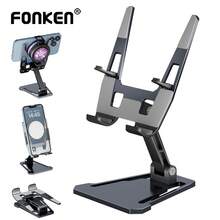 Foldable Phone Stand, Phone & Tablet Cooling Base, Desktop Phone Cooling Stand - Black - View 3