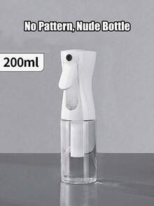 波點圖案透明寵物可重複使用可補充旅行噴霧瓶，200ml、300ml 和 500ml 容量選項，多功能細霧噴霧瓶，卸妝水噴霧瓶，可重複使用髮膠噴霧瓶 - 無色 - 查看 8