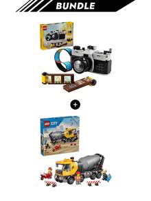 LEGO [Bundle]Retro Camera BOYS FIRST 31147 + City Cement Mixer Kids 7Years+ 60478 - Multicolor - View 1