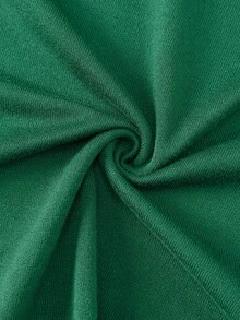 Men's V-Neck Knit Vest, Sleeveless Retro Collegiate Style Layering Sweater Vest - Green - View 8