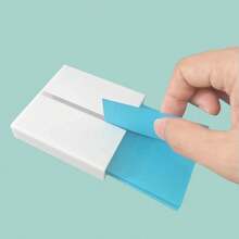 Caja Dispensadora de Notas Adhesivas Pop Up Soporte para Notas Adhesivas Dispensador de Notas Pop Up para Notas Adhesivas de 3 x 3 Pulgadas Escuela Oficina Hogar Tienda - Ver 5