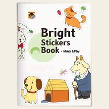 Educational Sticker Book For Kids, Children's Early Learning Activity Book, Fun Sticker Puzzle Book With Animals, Numbers, Colors, Shapes And Daily Life Themes, Creative Preschool Learning Workbook, Interactive Brain Development Game Book, Fine Motor - Children's Cognitive Enlightenment Manual - View 21