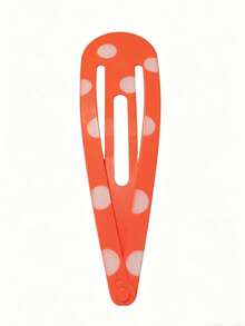10/5/3/2/1pc Giant Oversized Polka Dot Pattern Hair Clip Pink Bag Clothing Funny Decorative Quirky Hair Accessory - Multicolor - View 19