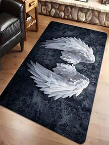 Velvet Vibrant Guitar Bass Music Theme Area Rug - Soft, Machine Washable Polyester Rug, Suitable For Living Room, Bedroom, Office And Kitchen Decor, Music Room Decor | Artist Floor Covering | Polyester Rug, Music Room Decor - Multicolor - View 18