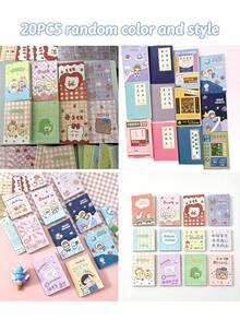 10PCS/Cute Mini Pocket Notebooks For Back To School Season, Cartoon Animal And Floral Pattern Exquisite Diary, Portable Memo Notebook, Suitable For Teenagers, Students, Office Stationery And Daily Note Pads - Multiple Styles - View 13
