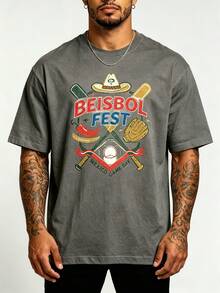 Men T-Shirts - Grey - View 1