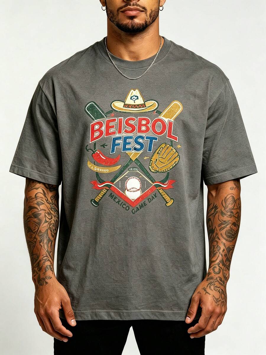 Men T-Shirts - Grey - View 1