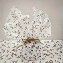 10/30/60pcs Colorful Christmas Tree Pattern Wrapping Paper, 50*35cm Gift Wrapping Paper, Suitable For Wedding, Christmas Gift, Birthday Gift Wrapping, Bouquet Filler, Party Gift - Holly Seeds - View 4