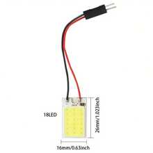 4 PCS Car Interior Accessories 18/24/48 SMD T10 4W 12V COB Car Interior Panel LED Lights Lamp Bulb Car Dome Light Car Panel - A - View 11