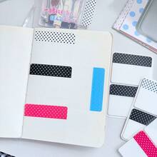 Polka Dot Small Card Fixing Sticker, Removable Double-Sided Adhesive Tape, Suitable For Small Card Scrapbooking, Scrapbook, Card Packaging Decoration - Multicolor - View 4