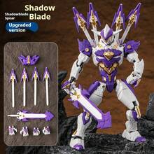 1件裝 Shadow Gun 暗黑之刃可動關節組裝動作人物模型,積木拼裝模型公仔,新款高品質酷炫時尚玩具,DIY全身紓壓益智教具,訓練手眼協調、促進大腦發育與智力成長,裝飾收藏品,適合青少年的完美節日生日禮物 - 彩色 - 查看 10