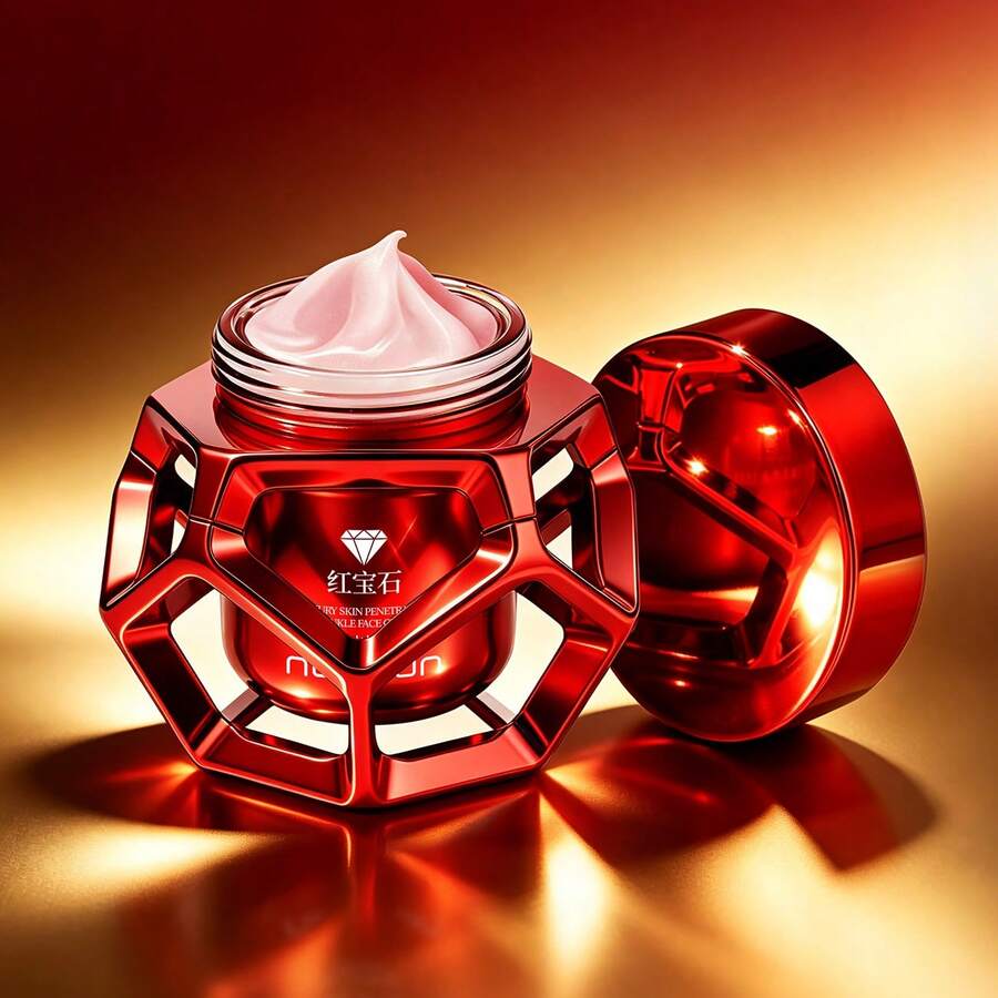 Ruby Luxury Nourishing Face Cream, Fades Fine Lines, Moisturizing & Hydrating, Firming & Smoothing, Anti-Wrinkle & Softening, Water-Locking & Bouncy, Nourishing Hydrating Essence Lotion - Centella Asiatica - View 1