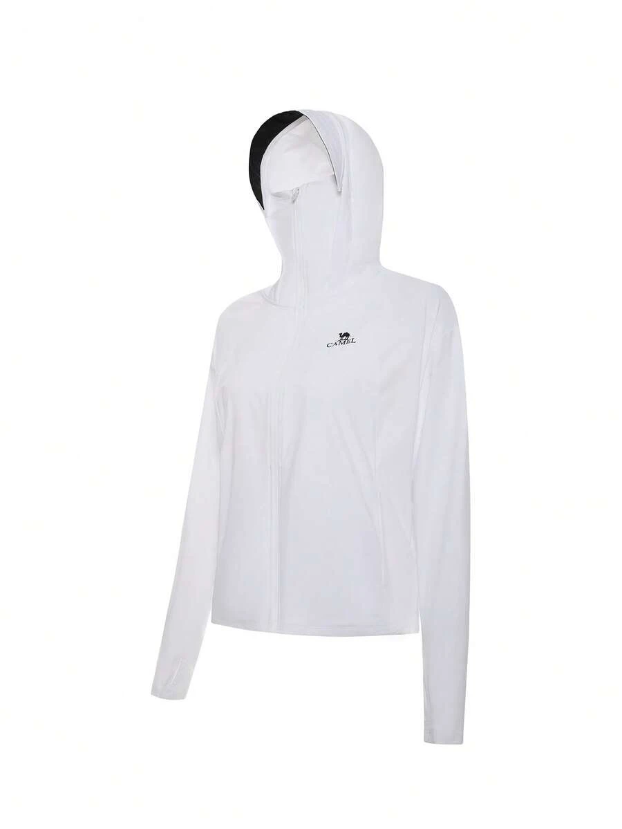 CAMEL CROWN Women's Sun Protection Jacket, Spring Summer Outdoor UPF50 Anti-UV Cool Feeling Skin Coat - Endless White - View 1