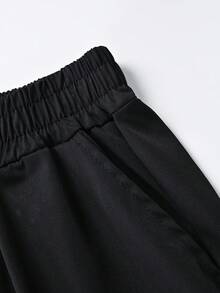 Kostum Halloween Anak Laki-Laki, Termasuk Kaos Lengan Panjang Berkerah Bulat Bermotif Anak Anjing dan Celana Kargo, Set Kasual Lembut dan Nyaman - MultiWarna - View 6