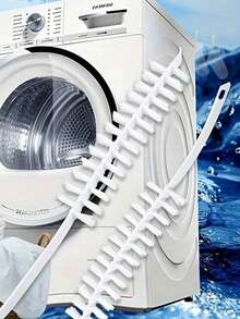 Long Handle Roller Washing Machine Cleaning Brush, Easily Clean Inner Drum And Wall Crevices, Keep Washing Machine Shiny As New, Also Suitable For Gardening Tools - White - View 3