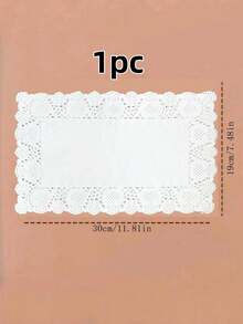 1pc/50pcs/100pcs White Rectangular Wax Paper, Oil-Proof, Suitable For Home, Kitchen And Restaurant Frying, Baking, Pastry And Cake Making - Multicolor - View 12