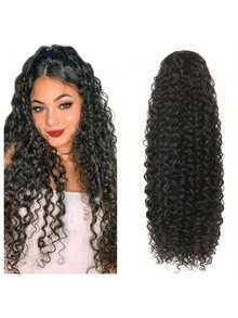 OPEN CURLY PONYTAIL 70cm OLGA FASHION CLASSIC - Negro - Ver 7
