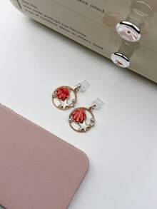 2 buah Sumbat Debu Liontin Cangkang Merah Muda Manis, Paduan Premium Liontin Cangkang Lumba-lumba, Bintang Laut, Mutiara, Sumbat Debu Ponsel, Sumbat Debu Lubang Earphone Ponsel Universal yang Sederhana dan Praktis, Sumbat Debu Tahan Air - MultiWarna - View 9