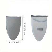 Mini Ironing Board, Handheld Ironing Pad, Garment Steamer Pad, Ironing Glove, Small Ironing Stand, Ironing Board - Grey - View 5