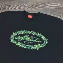 Alcatraz Island Round Grass Graphic Print T-Shirt Size - 樣式1 - 查看 2
