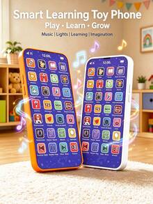 Children's Smart Simulation Toy Phone, Educational Early Learning Device, Suitable For Baby Boys And Girls, Holiday Gift - Multicolor - View 4