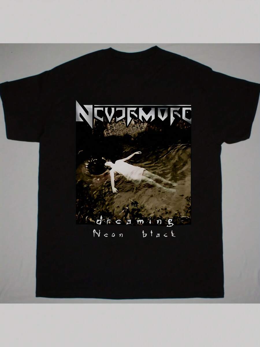 Men T-Shirts - 黑色 - 查看 1