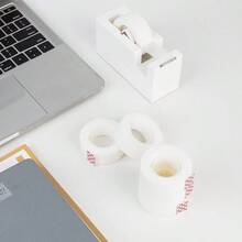 Basics Matte Finish Tape, Pack Of 6, 3/4 Inch Widex 1000 Inches (27.8 Yards) Long, Translucent - 1.9 cm X 25.4 M + Love - View 9
