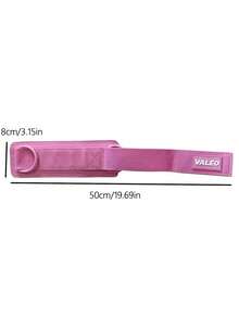 1pc,VALEO Fitness Ankle Straps For Cable Machine, Adjustable D-Ring Ankle Cuffs With Soft Padding, Leg Exercise Ankle Wrist Support For Glute Kickbacks, Hip Abductors, Gym Workout Leg Training For Women & Men - Multicolor - View 7