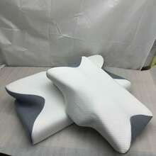 Butterfly Pillow Butterfly Memory Pillow Slow Rebound Memory Foam Adult Neck Support Pillow Hotel Pillow Cervical Pillow - Multicolor - View 13
