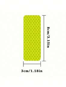 10pcs/Sheets Night Reflective Tape Stickers For Car, Electric Bike, Motorcycle, Truck, Bicycle, Tricycle - Multicolor - View 4