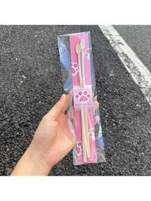 Cute Cartoon Hand-Shaped Mini Chopsticks, INS Style Girly Quirky Portable Tableware, Home Pet Feeding Clip, Snack Clip, Creative Fun Viral Dining Chopsticks, Photo Decoration Ornament - View 8