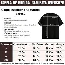 Camiseta Suedine Gótica Be Not Afraid Streetwear 100% Algodão Premium Unissex Casual Lançamento Darkwear Moda de Rua - Off white - Visão 7