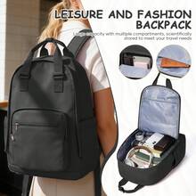 Large Capacity Student Backpack, Suitable For Middle And High School Students, Practical Travel Backpack, Portable Laptop Backpack That Can Hold A 15.6-Inch Laptop, Multi-Functional Backpack Suitable For Outdoor, Travel, Hiking - Multicolor - View 5