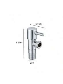 Stainless Steel Single Handle Valve - High Quality Copper-Free Design, Suitable For US/EU Plumbing, Corrosion Resistant And Durable, Suitable For Bathroom And Industrial Use, Plumbing Accessories | Modern Valve Design | Stainless Steel Valve - A - View 11