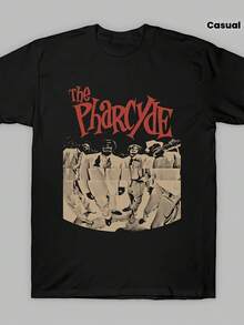 Vintage The Pharcyde T-Shirt This Unisex Crew Neck T-Shirt, Made Of, Is Suitable For Casual Wear At Home, Outdoor Activities, Visiting Relatives And F - Black - View 1