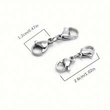 5pcs Lobster Clasp, Necklace Clasp, Classic High-End Design Necklace Clasp, Closure Clasp, Necklace Extender Connector, Suitable For Jewelry Chain, Bracelet, Necklace, Can Be Used For Making Beaded Jewelry, DIY Handicrafts - Multi-color - View 5