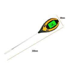 Máy đo pH đất 4 trong 1, máy đo độ ẩm, nhiệt độ và cường độ ánh sáng, phân tích đo độ chua của đất - A - Xem 6