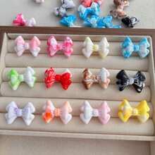 Acrylic Dual Color Gradient Layered Music Bow DIY Mobile Phone Chain Bracelet Hair Clip Hair Accessory Material Loose Bead Jewelry - Multicolor - View 4