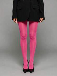Women's Slim Fit Anti-Snag Tights - Multicolor - View 4