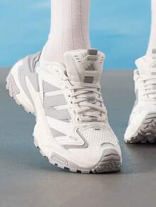Adidas New XLG STORM Unisex Thick-Sole Dad Sneakers Casual Shoes - White/silver Grey - View 1
